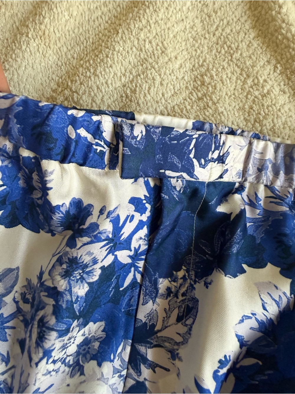 Cara Cara Blue Floral Print Pant